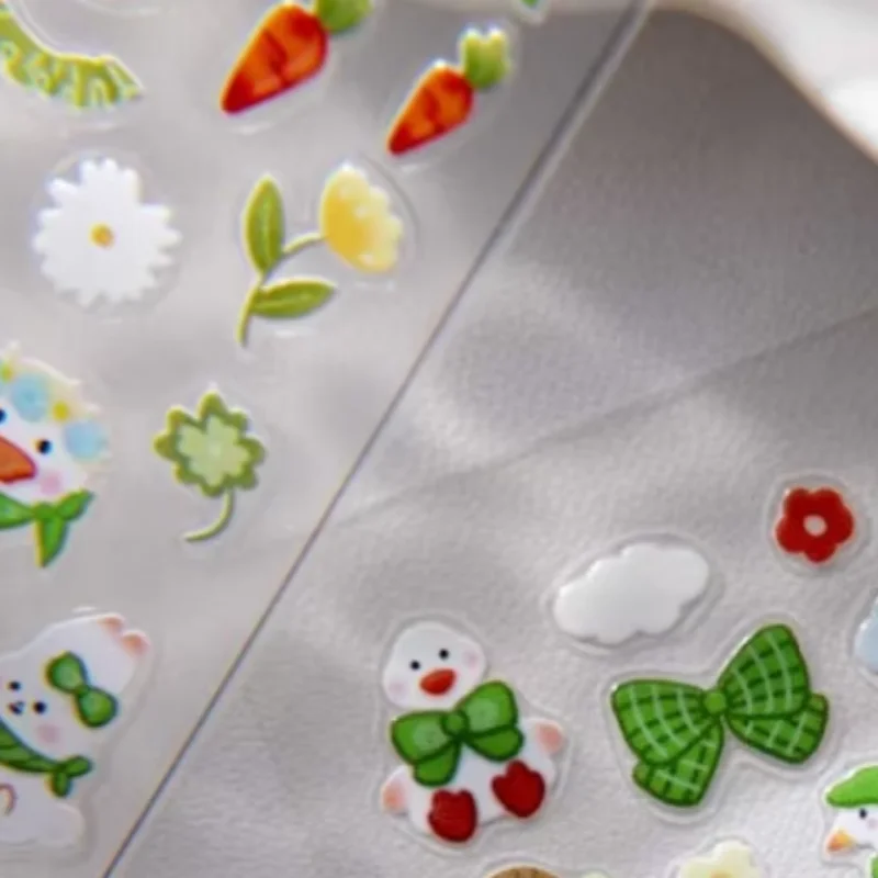 Spring Nail Art Stickers – Bunny, Duck, Bow & Floral Decals Nail Art Stickers PLUSH