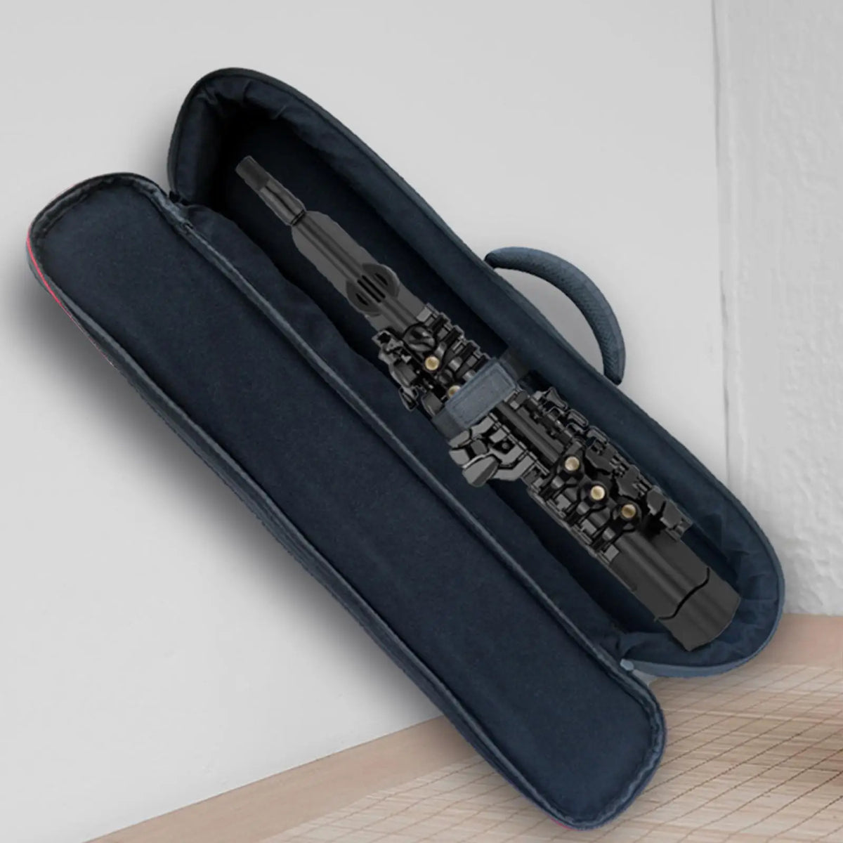 Soprano Saxophone Gig Bag – 15mm Padded Water Resistant Saxophone Gig Bag PLUSH