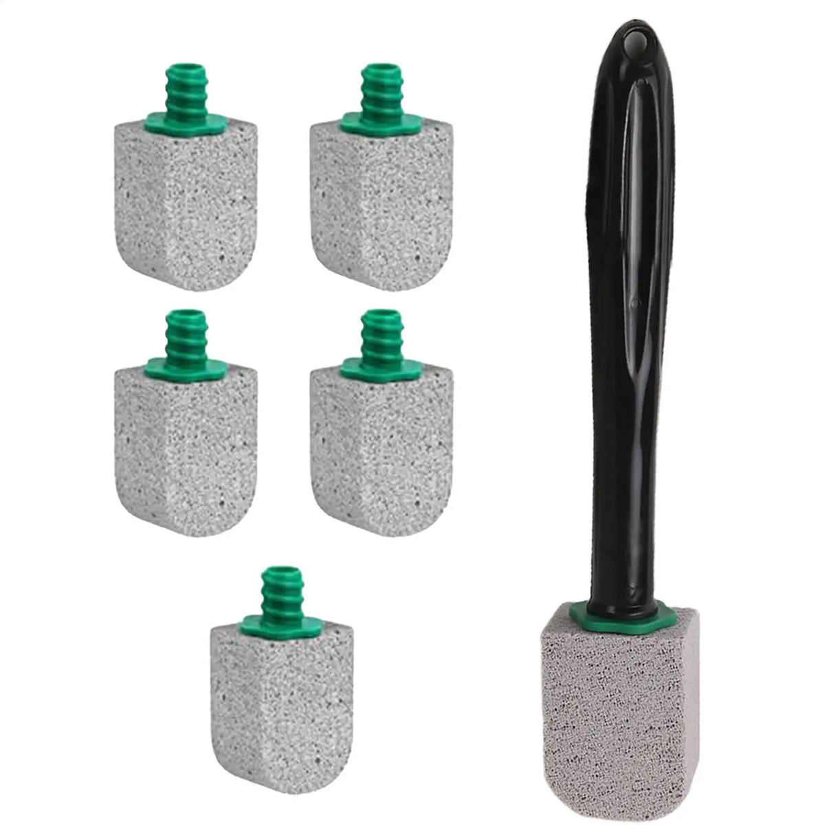 5-Piece Pumice Stone Toilet Bowl Cleaner & Multipurpose Brush Pumice Cleaning Brush PLUSH