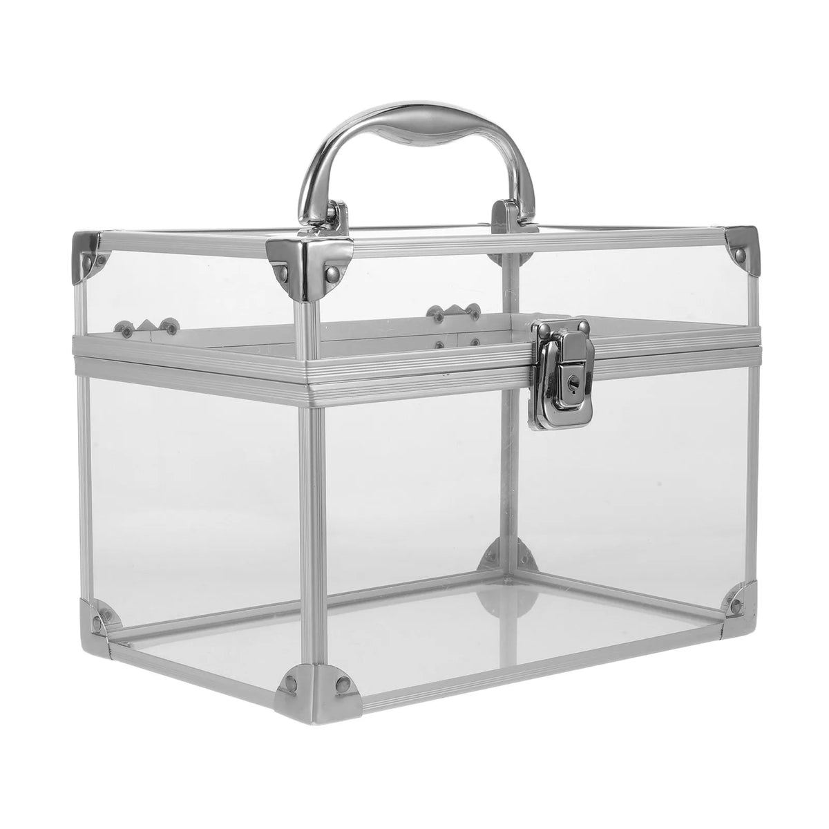 Acrylic Vinyl Record Case – Clear Dustproof Storage Organizer Vinyl Record Organizer PLUSH