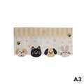 Animal Cartoon Door Curtain – Self-Adhesive, No-Drill Decor Decorative Door Curtain PLUSH A3