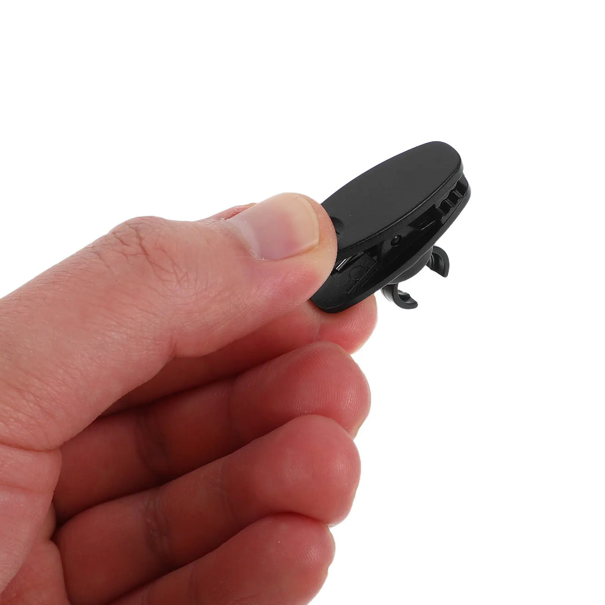 10pcs Rotating Lavalier Mic Clips – Black Lapel Microphone Clips Microphone Clip PLUSH