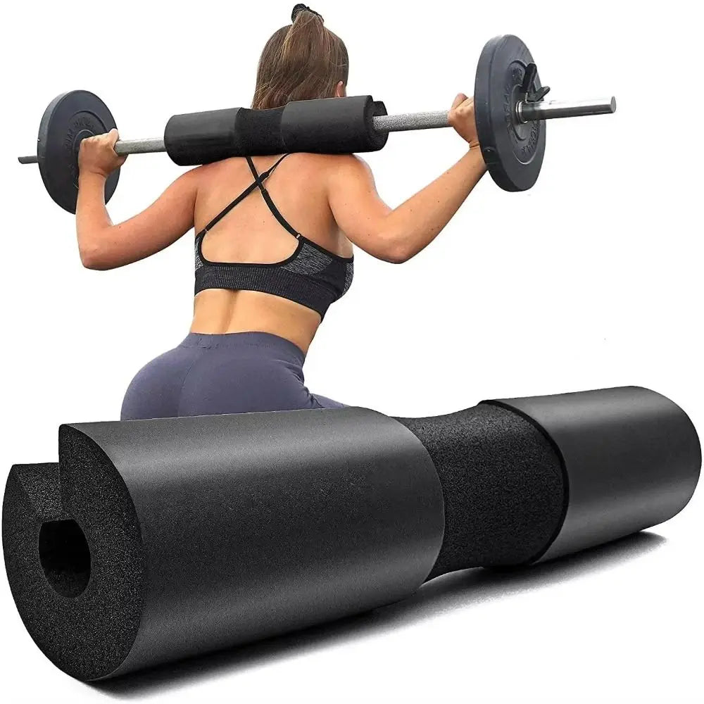 Foam Barbell Pad – Shoulder & Hip Thrust Bar Cushion Barbell Foam Pad PLUSH
