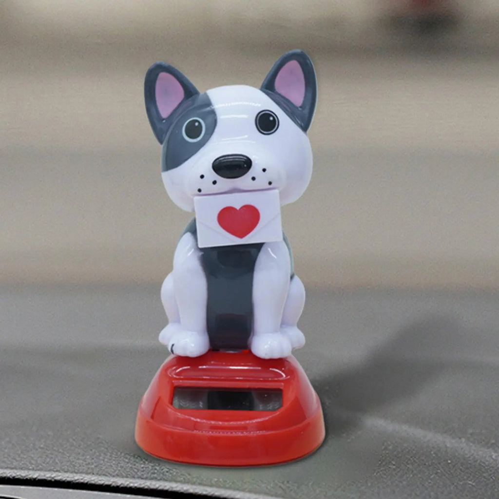 Solar Dancing Animal Bobble Head Car Dashboard Ornament Solar Dancing Toy PLUSH