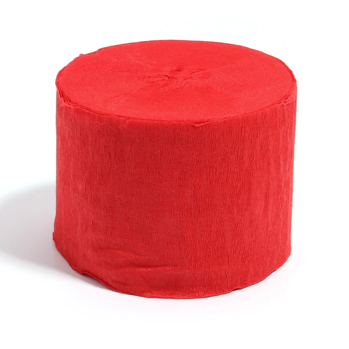 25m Colorful Crepe Paper Streamer Rolls – Party & Wedding Décor Party Streamer Rolls PLUSH red