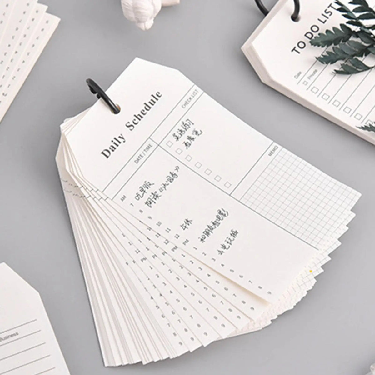 52-Sheet Cute To-Do List Memo Pad – Portable Mini Notepad Memo Notepad PLUSH