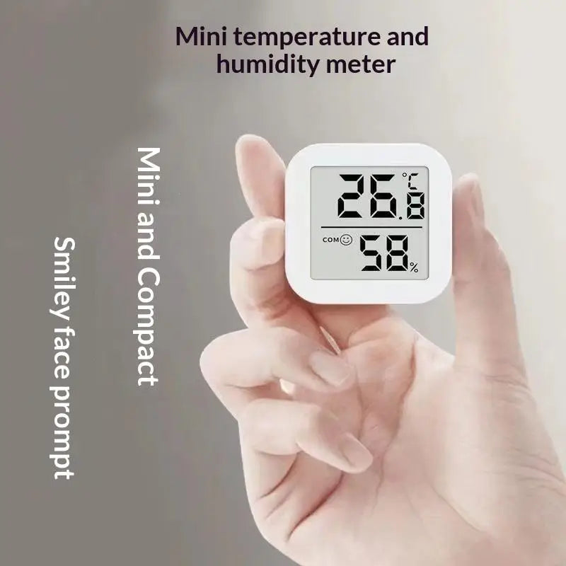Mini LCD Digital Hygrometer – Indoor Temp & Humidity Gauge Digital Hygrometer PLUSH