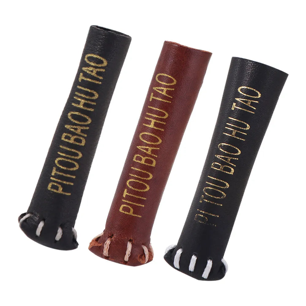 Leather Billiard Cue Tip Protector – Snooker & Pool Cover Cue Tip Protector PLUSH