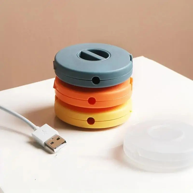 Cable Organizer USB Cord Winder & Wire Holder | KOQZM Cable Cord Organizer PLUSH