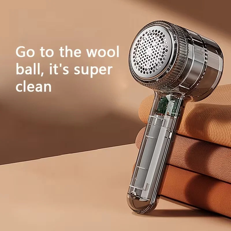 USB Rechargeable Fabric Shaver & Lint Remover | PLUSH Fabric Shaver PLUSH Light Grey