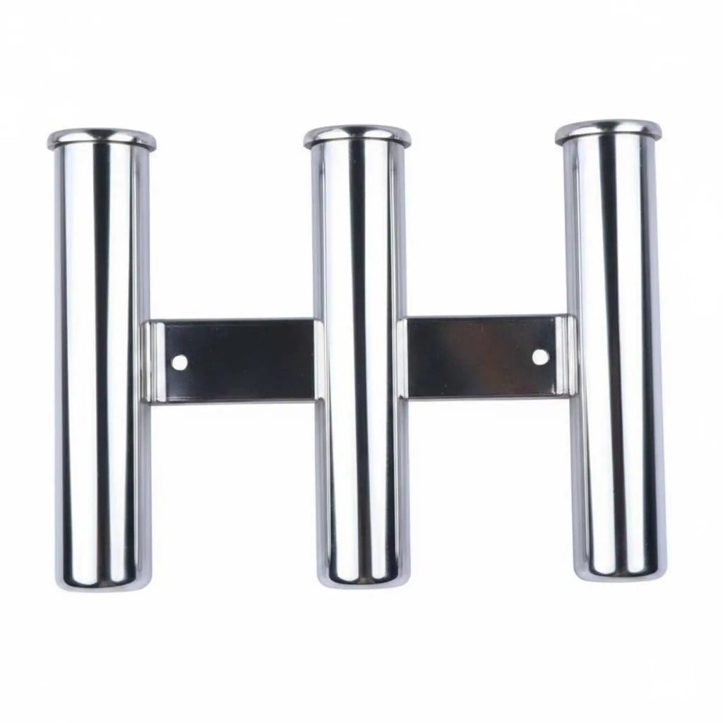 4-Slot Stainless Steel Boat Fishing Rod Holder Rack Fishing Rod Holder PLUSH