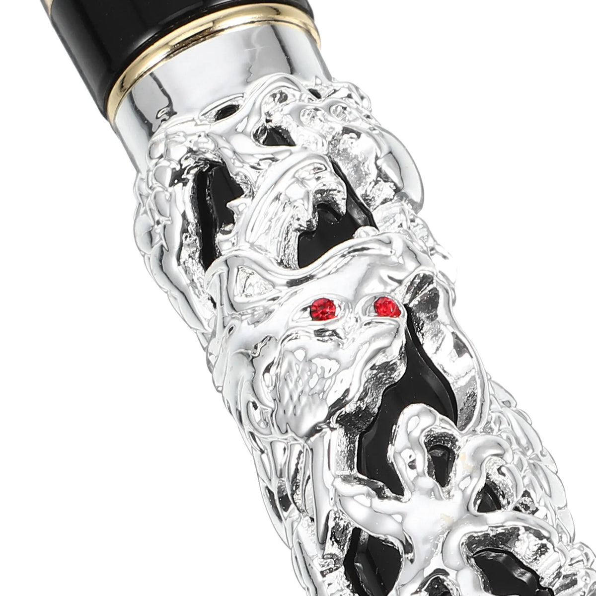 Dragon Phoenix Zinc Alloy Fountain Pen – Vintage Calligraphy Fountain Pen PLUSH
