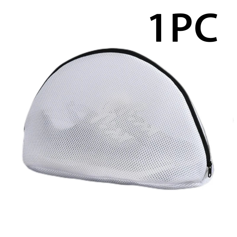 Mesh Shoe Washing Bags with Zipper – 2pcs Laundry Organizer Mesh Laundry Bag PLUSH 1PC M
