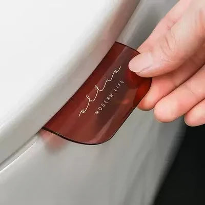 Toilet Lid Handle – Hands-Free Bathroom Flip Cover Lifter Toilet Lid Handle PLUSH Red L