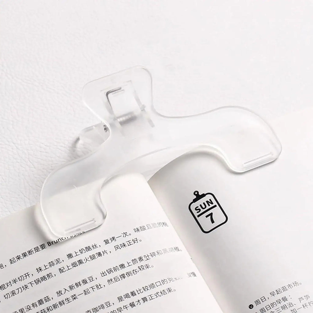 Plastic Book Clips – Page Holder, Bookmark & Note Organizer Book Clip Organizer PLUSH