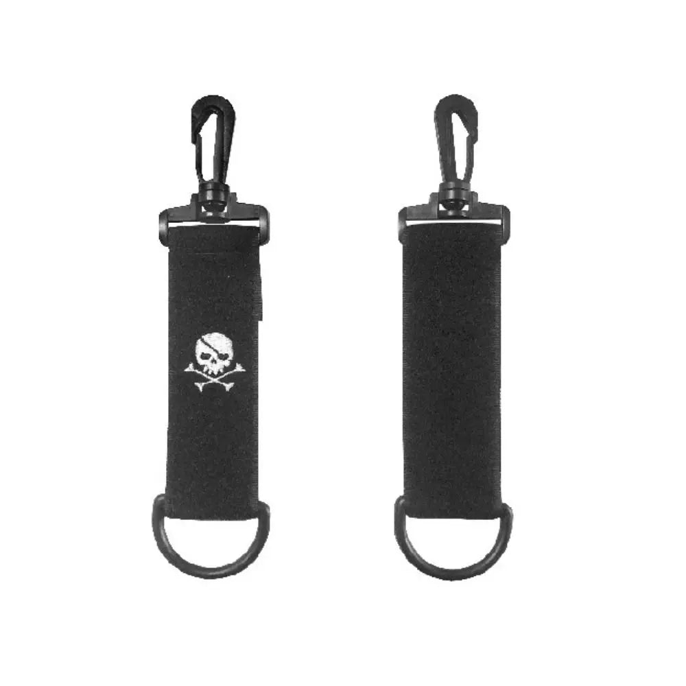 Skull Golf Towel with Carabiner Clip – Magic Tape Cleaning Golf Cleaning Towel PLUSH