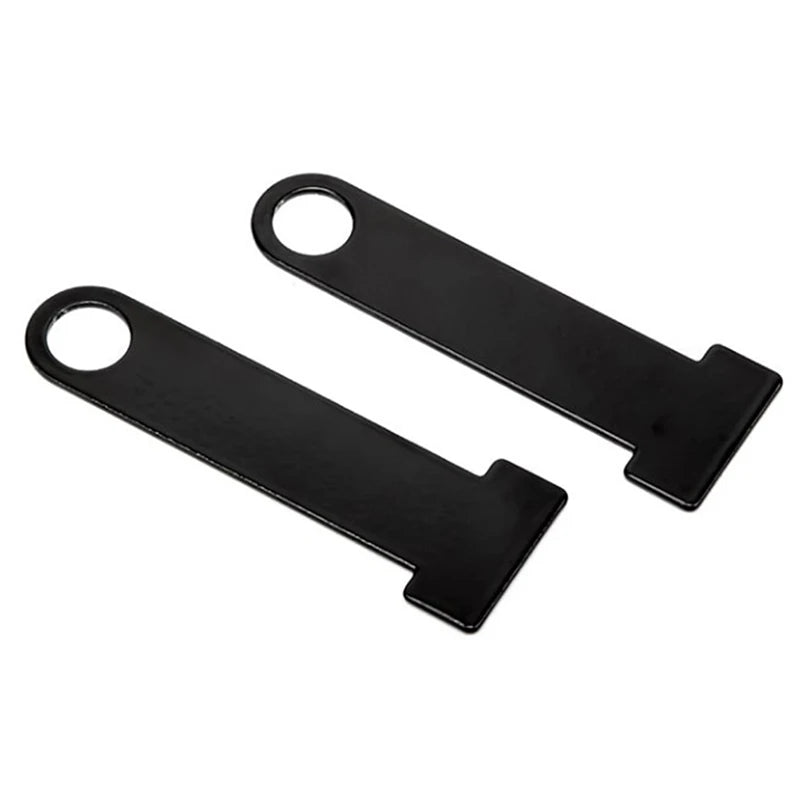 Motorcycle Helmet Lock Buckles – Anti-Theft Quick-Release Pair Helmet Lock Buckle PLUSH Black