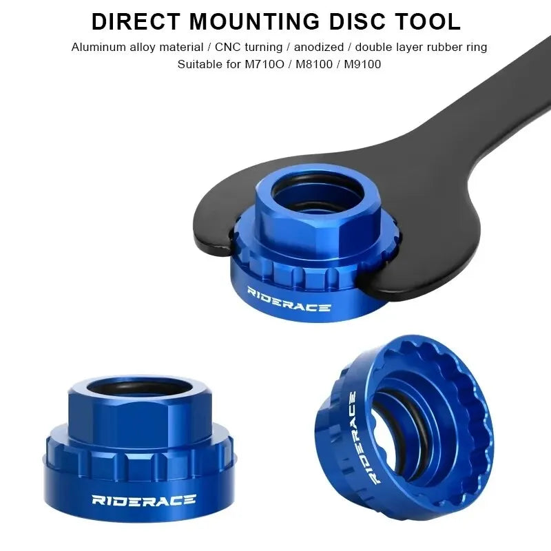 12-Speed Chainring Direct Mount Removal Tool – Shimano M7100–M9100 Bicycle Chainring Tool PLUSH