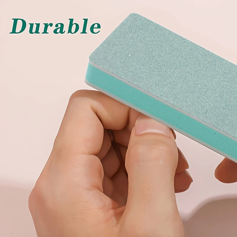 5pcs Two-Sided Nail Buffing Sanding Block Files | Mini Sponge Nail Buffing Block PLUSH