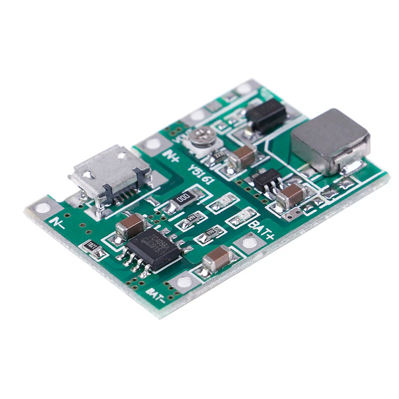 USB 18650 Li-ion Battery Charger & Step-Up Boost Module Battery Charger Module PLUSH
