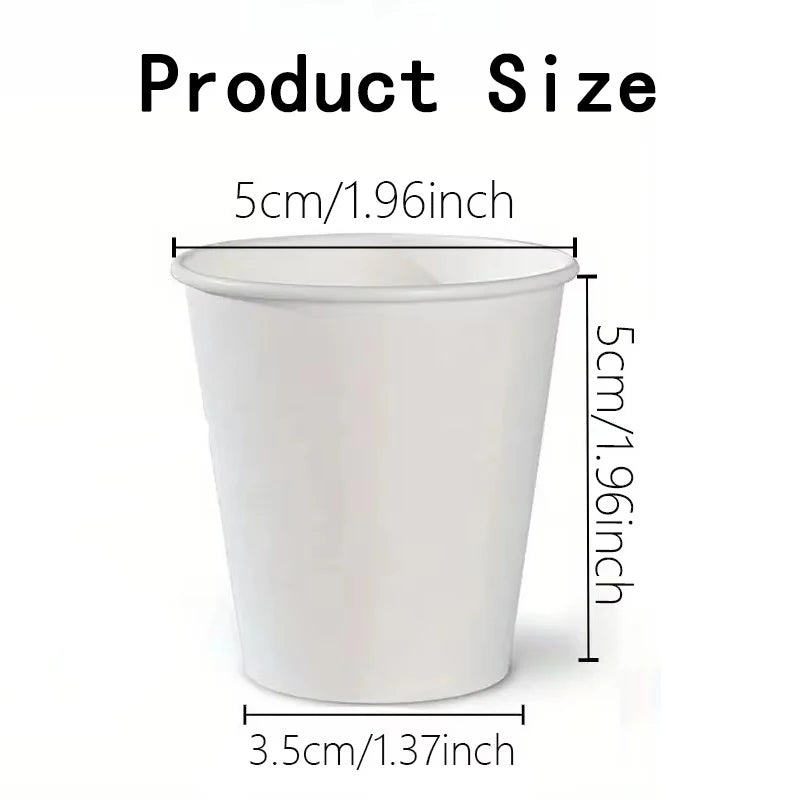 Disposable Small Paper Tasting Cups 50/100pcs – Party & Home Disposable Paper Cups PLUSH