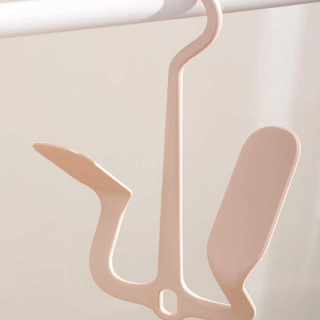 Shoe Drying Rack Hanger Organizer – Space-Saving Plastic Hook Shoe Drying Hanger PLUSH