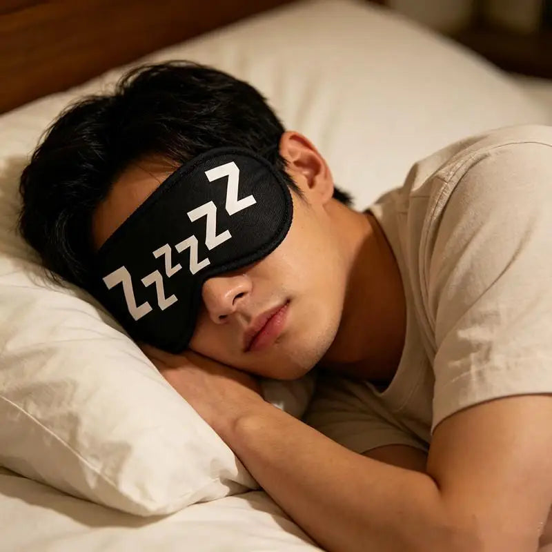 Cartoon Sleep Mask – Cute Concave Blindfold for Women & Men Sleep Eye Mask PLUSH