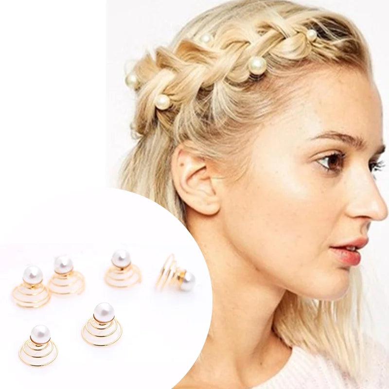 Alloy Shell Dreadlock Beads Hair Cuffs Rings & Clips – 5-10pcs