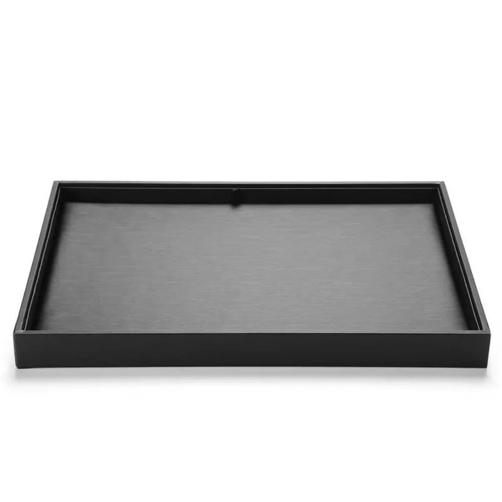 Stackable PU Leather Jewelry Display Tray – Multi-Compartment Jewelry Display Tray PLUSH Style 1