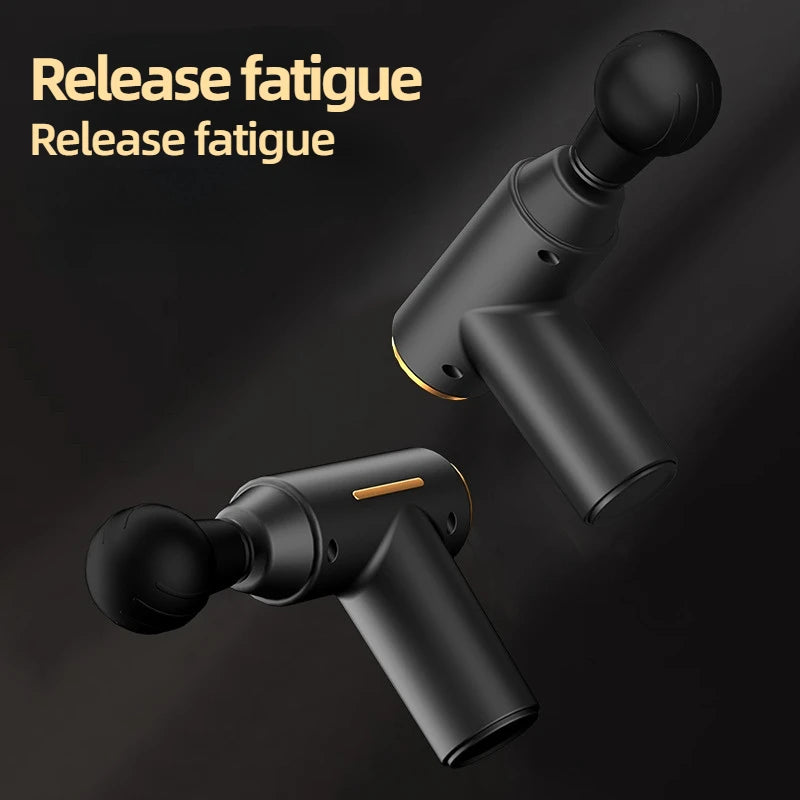 Portable Mini Muscle Massage Gun – Deep Vibration Massager Vibration Massage Gun PLUSH