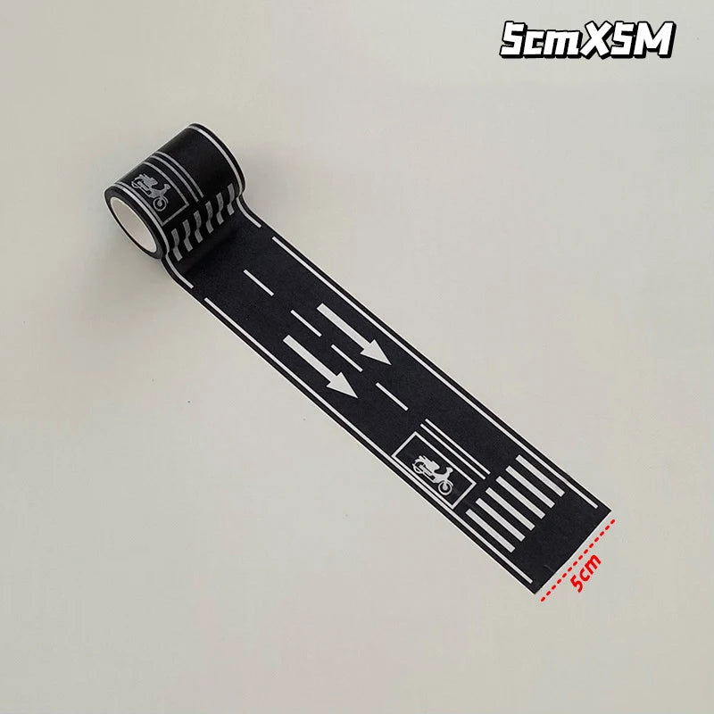 Reusable Cartoon Road Track Tape – Racing Party Decor Road Track Tape PLUSH A2