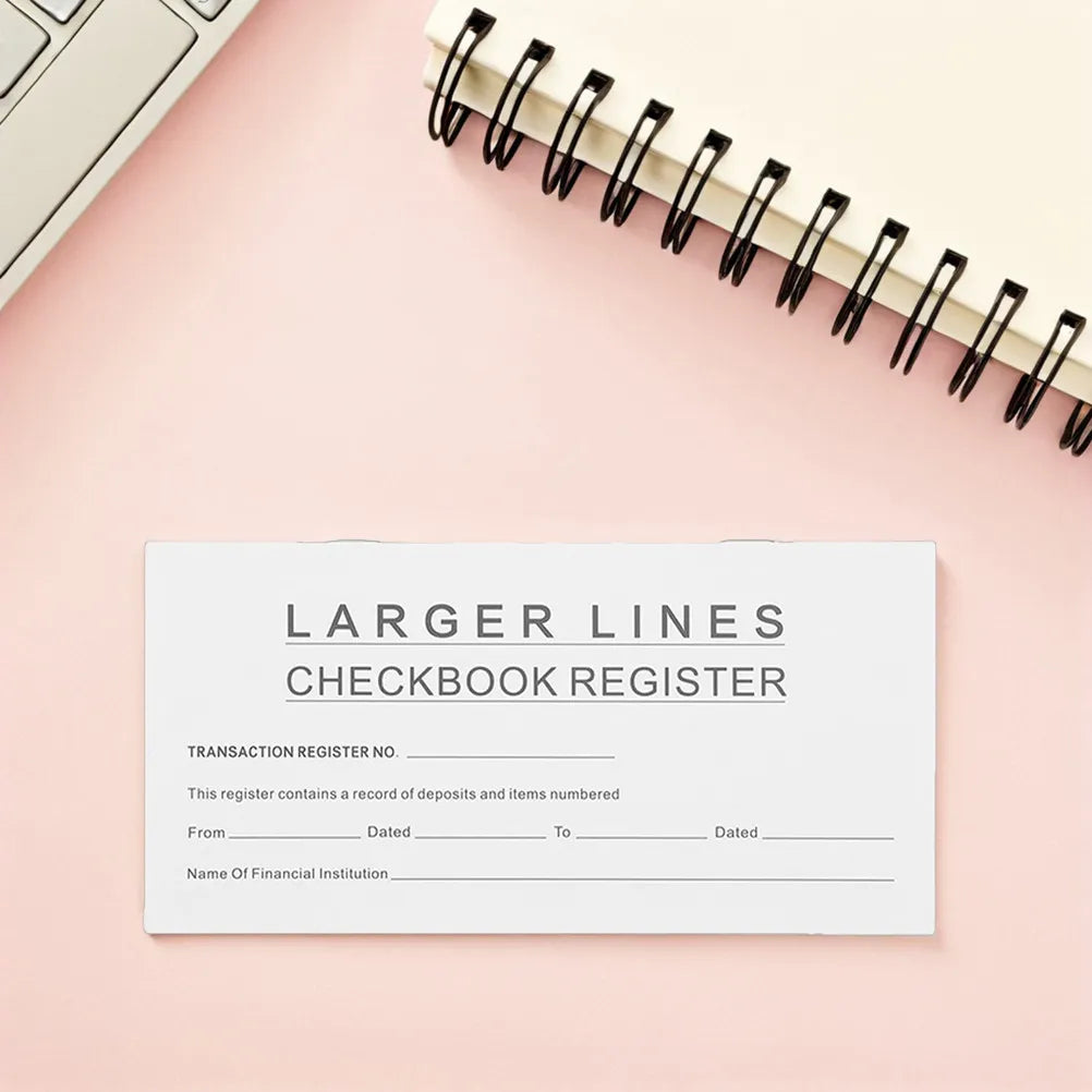 10pcs Checkbook Register Budget Record Books – Wallet Size Budget Record Book PLUSH Default Title