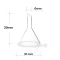 Mini Plastic Travel Funnels for Perfume & Liquid Filling | 1/5pcs Travel Funnels PLUSH 1 pc