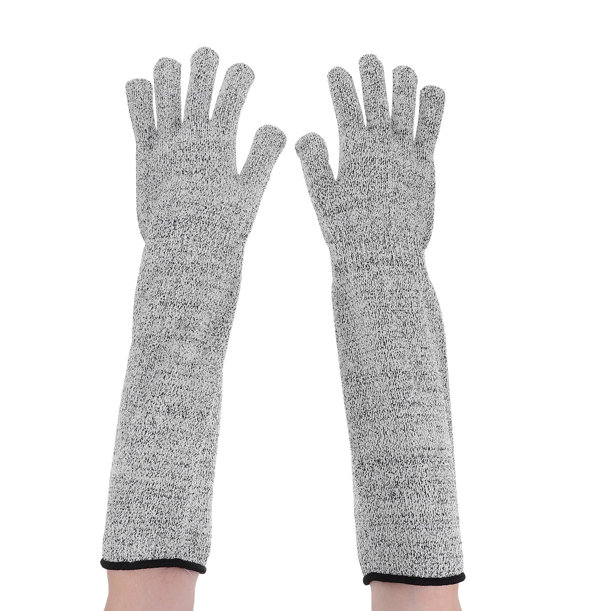 Level 5 Cut Resistant Gloves with Extended Forearm Sleeves Cut Resistant Gloves PLUSH