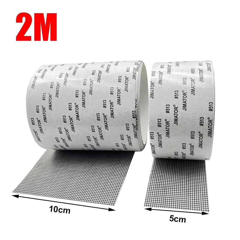 Window Screen Repair Tape Self-Adhesive Mesh Patch 5/10cm Screen Repair Tape PLUSH
