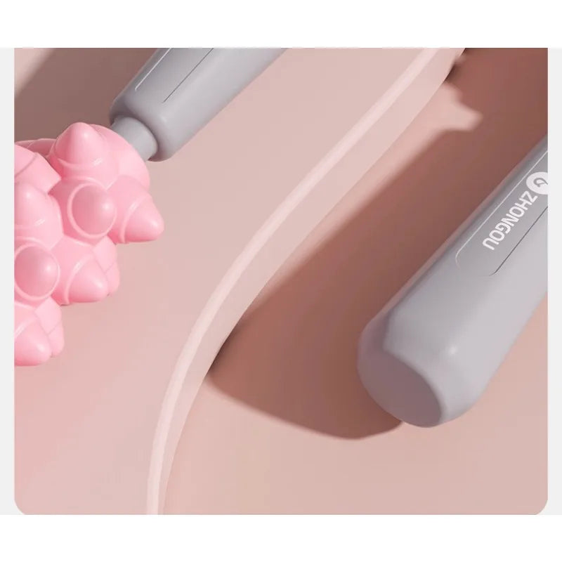 Spike Massage Roller Stick 47cm – Yoga Gym Fitness Tool Massage Roller Stick PLUSH