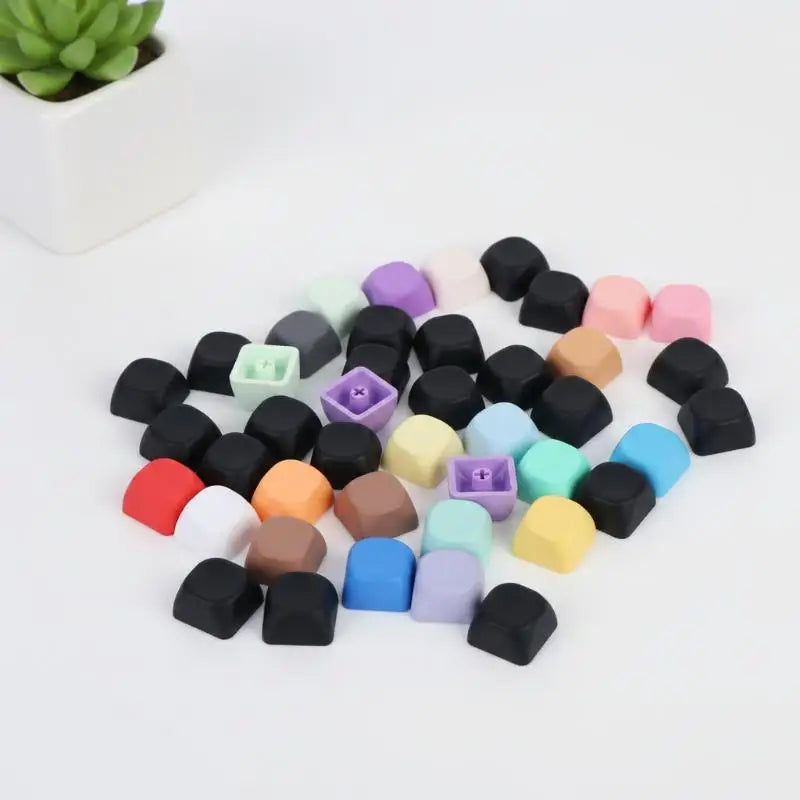 PBT Blank Keycaps 10/20pcs – DIY Mechanical Keyboard Key Covers Mechanical Keyboard Keycaps PLUSH