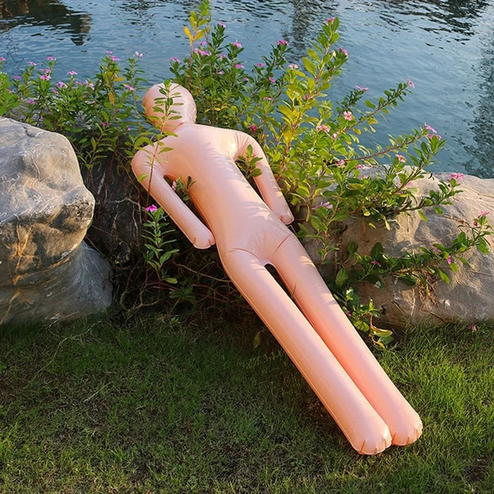 Realistic Inflatable Corpse Prop – Halloween Hanging Dummy Halloween Prop PLUSH