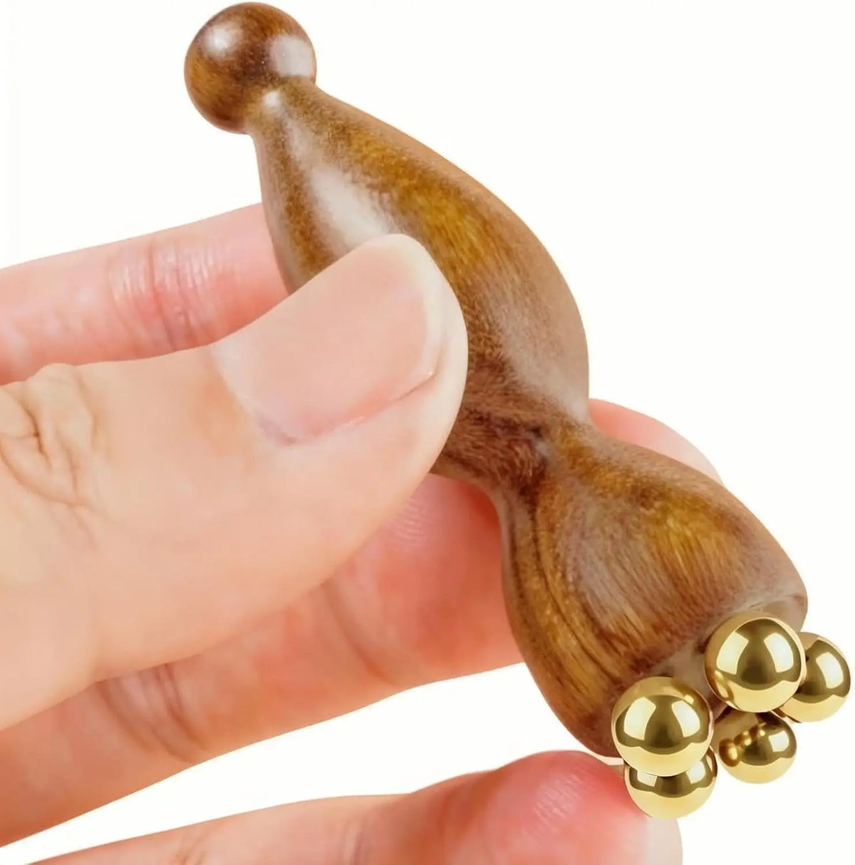 Rosewood Gua Sha Facial Massager – Copper Acupoint Tool Facial Gua Sha Massager PLUSH
