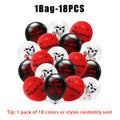 Halloween Bloody Handprint Latex Balloons – Zombie Party Decor Halloween Party Balloons PLUSH 1Bag 12inch