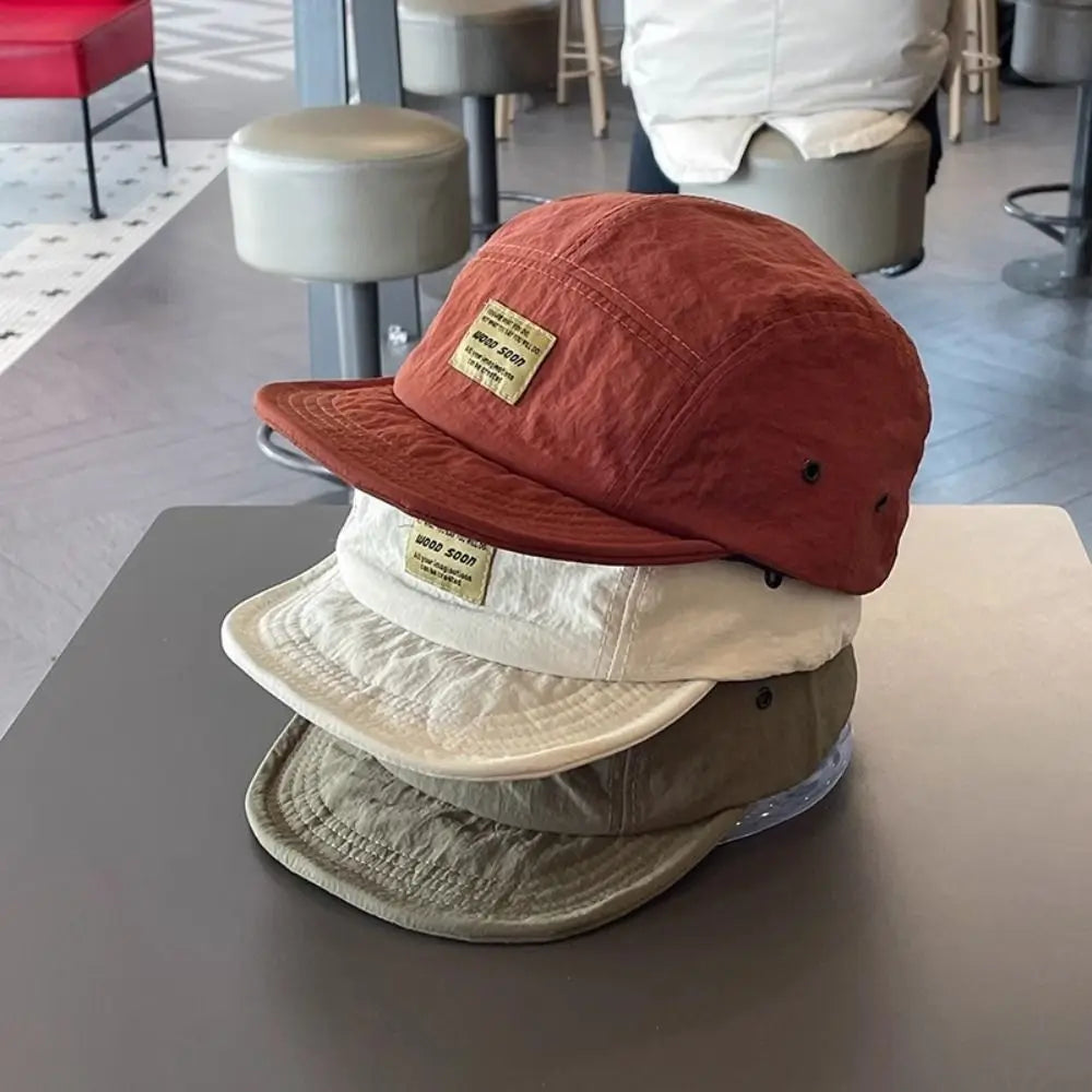 Japanese Short Brim Cotton Baseball Cap – Women's Casual Hat Women's Baseball Cap PLUSH