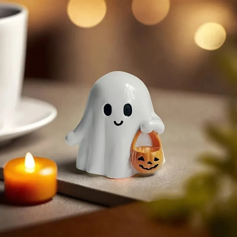 Anime Pumpkin Statue Glow Halloween Décor – 1 or 2 Pcs Halloween Décor Statue PLUSH
