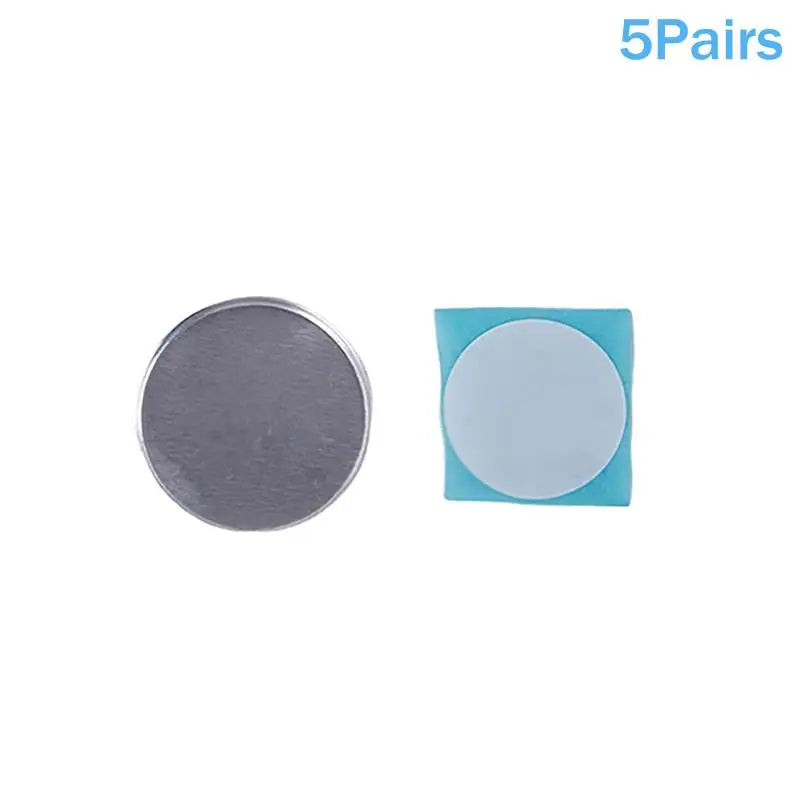 SADOER Refillable Round Magnetic Eyeshadow Palette Case 5cm Eyeshadow Palette Case PLUSH Tray