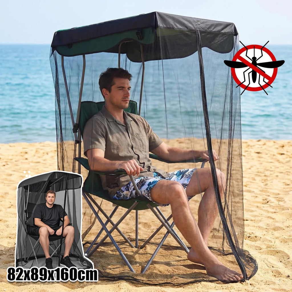 Outdoor Swing Mosquito Net – Hammock Chair Insect Screen Cover Hammock Mosquito Net PLUSH