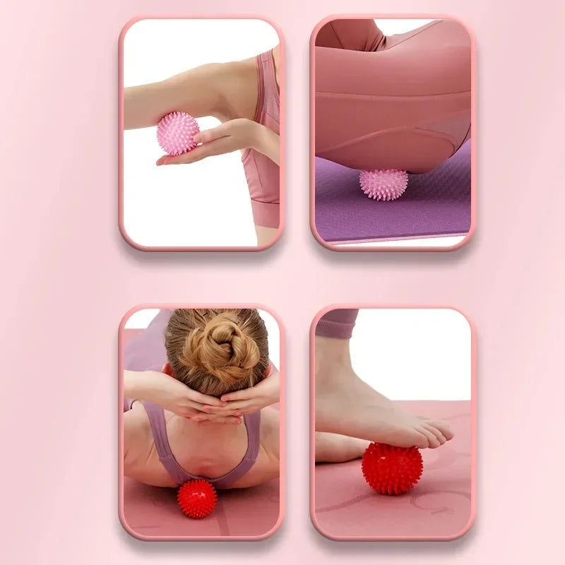 PVC Spiked Massage Ball – Trigger Point Fitness 7cm & 9cm Spiked Massage Ball PLUSH