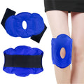 Reusable Knee Ice Pack Wrap – Adjustable Cold Compress Gel Pad Cold Compress Wrap PLUSH 1PC Blue