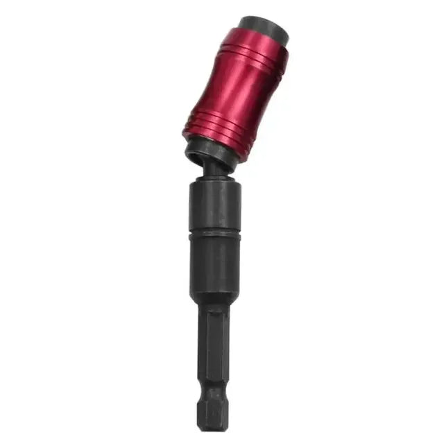 1/4" Hex Magnetic Drill Bit Extension Rod Quick Change Holder Drill Bit Holder PLUSH red black 88mm