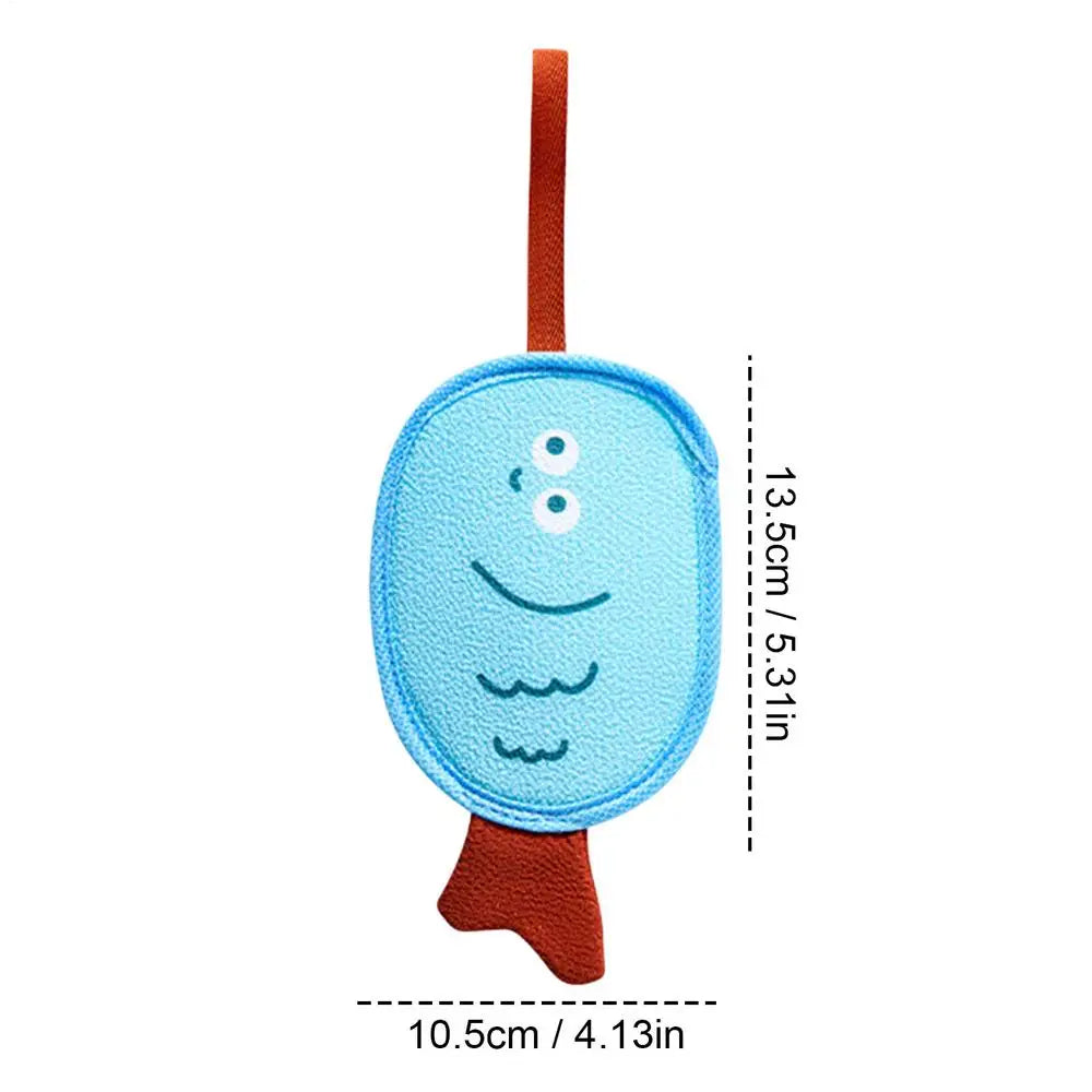 Soap Foaming Mesh Pouch with Lanyard – Bath Scrubber Net Bag Bath Scrubber Bag PLUSH B