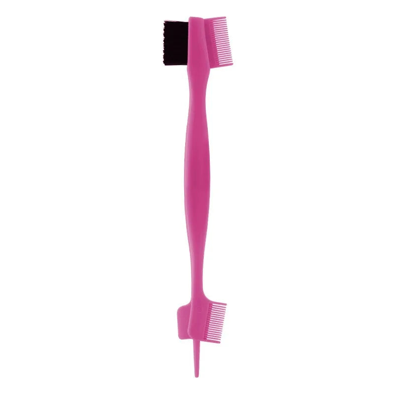 Edge Control Brush Comb for Wigs & Natural Hair – 1pc Hair Styling Comb PLUSH Rose