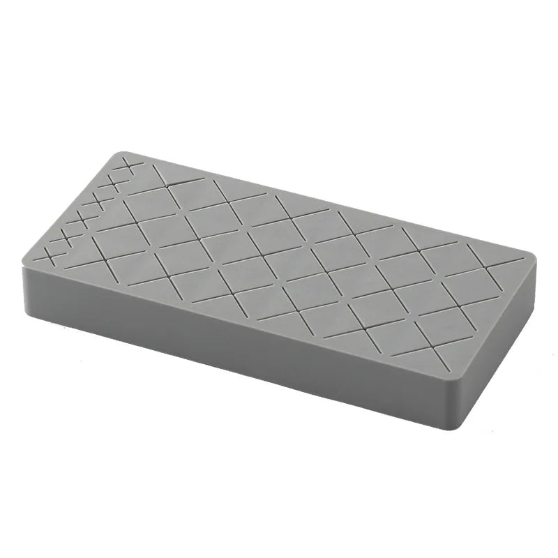 Silicone Lipstick Holder & Makeup Organizer – 24 Slots Makeup Organizer PLUSH GREY 18